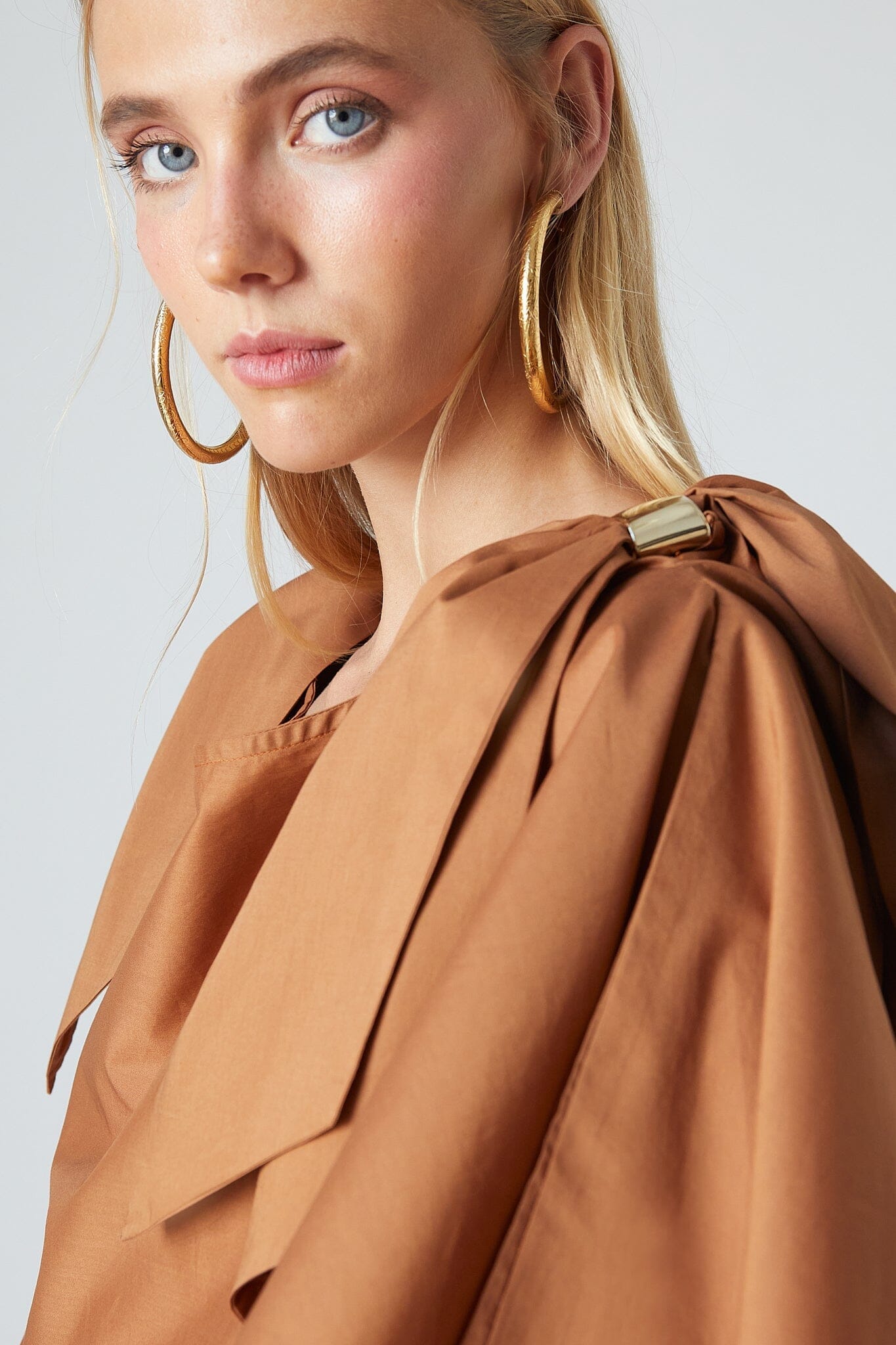 Kira Top Chocolate Tops and Blouses The Label Edition 