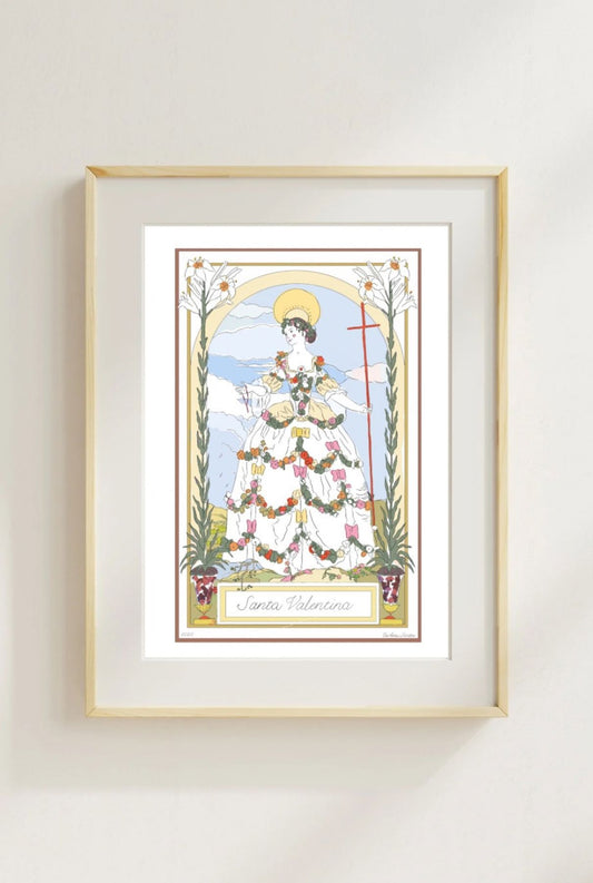 Lamina SANTA (personalizable) Paintings Carlotydes 