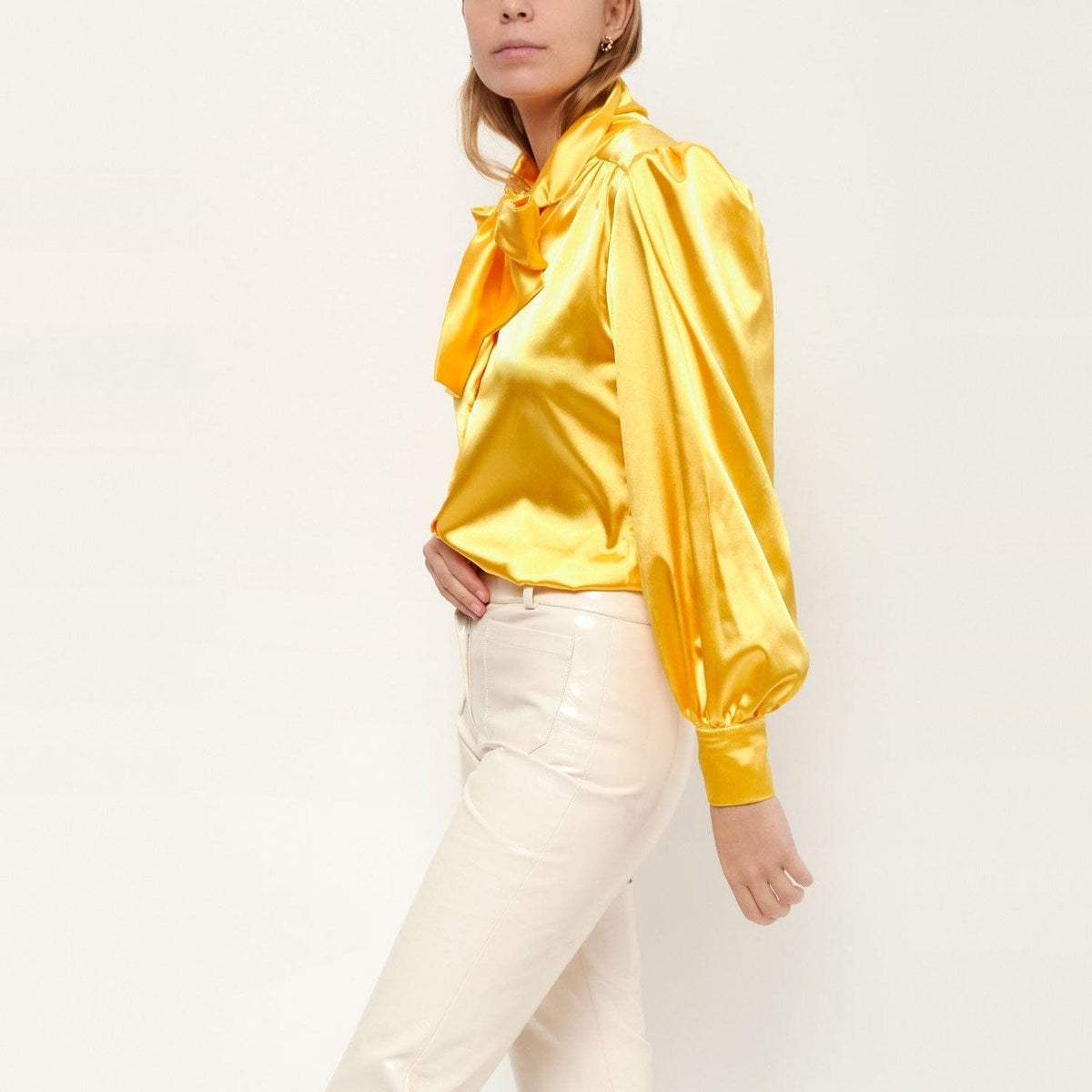 Lara yellow shirt Shirts & blouses Leyre Doueil 