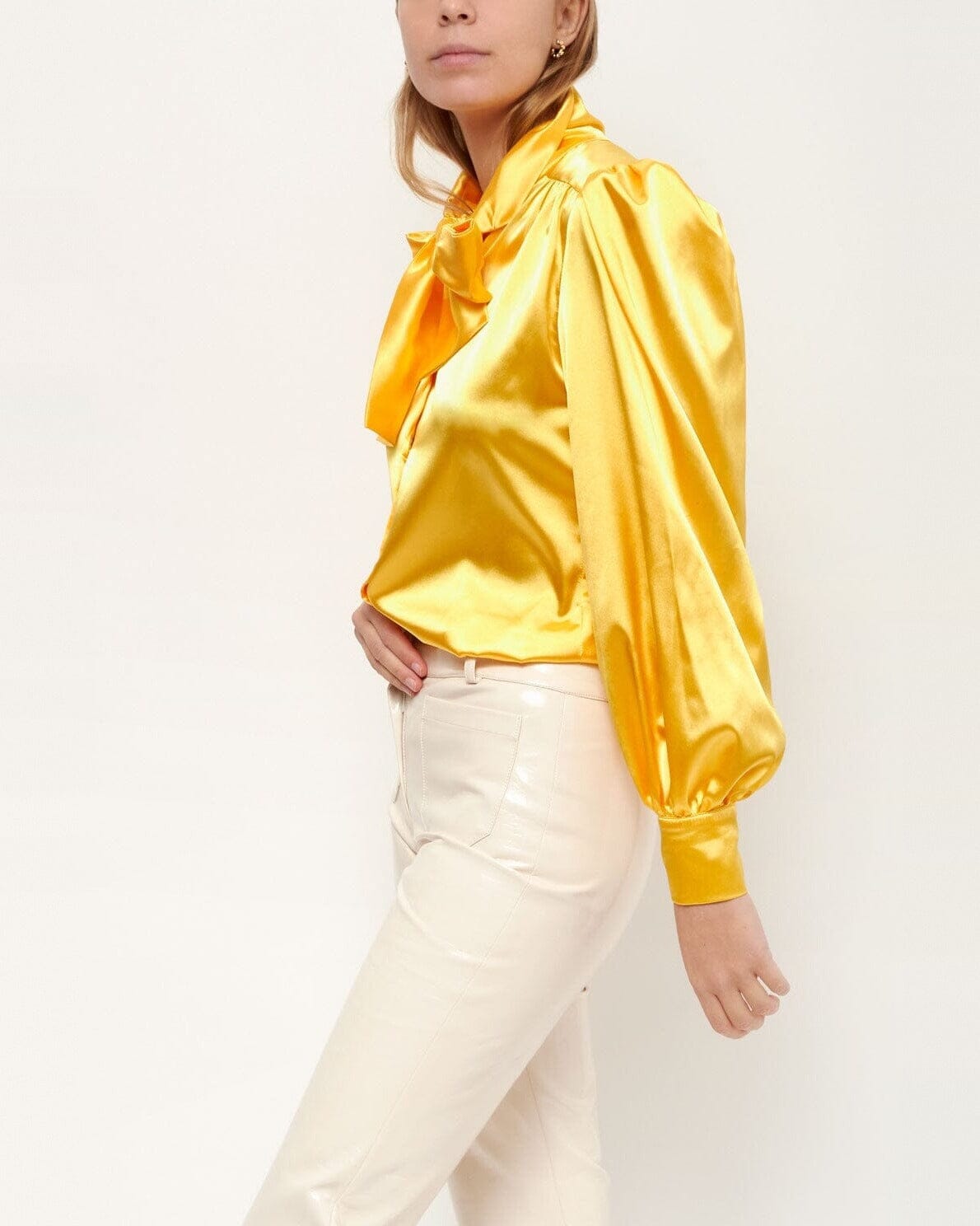 Lara yellow shirt Shirts & blouses Leyre Doueil 