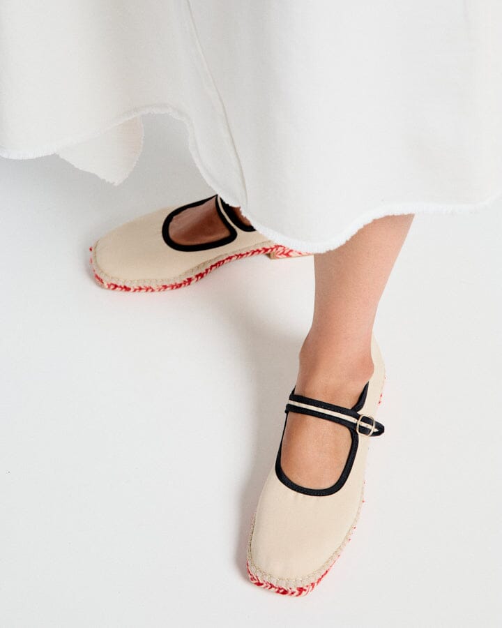 LAXE CRUDO-NEGRO BICOLOR Espadrilles Naguisa 