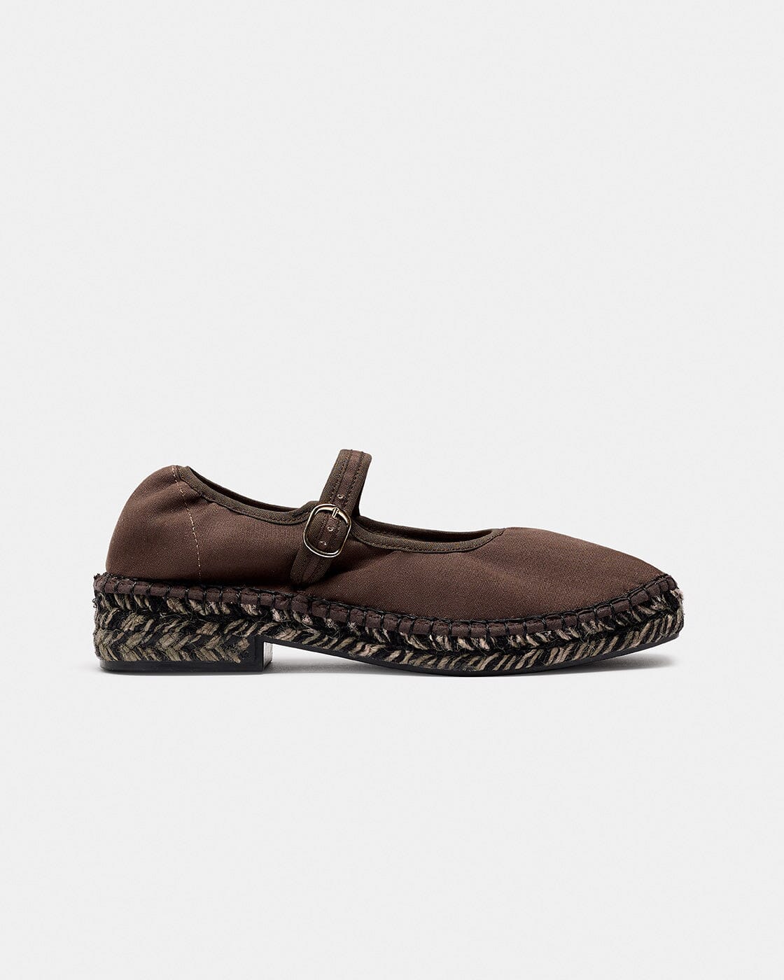 LAXE MARRON OSCURO BICOLOR Espadrilles Naguisa 