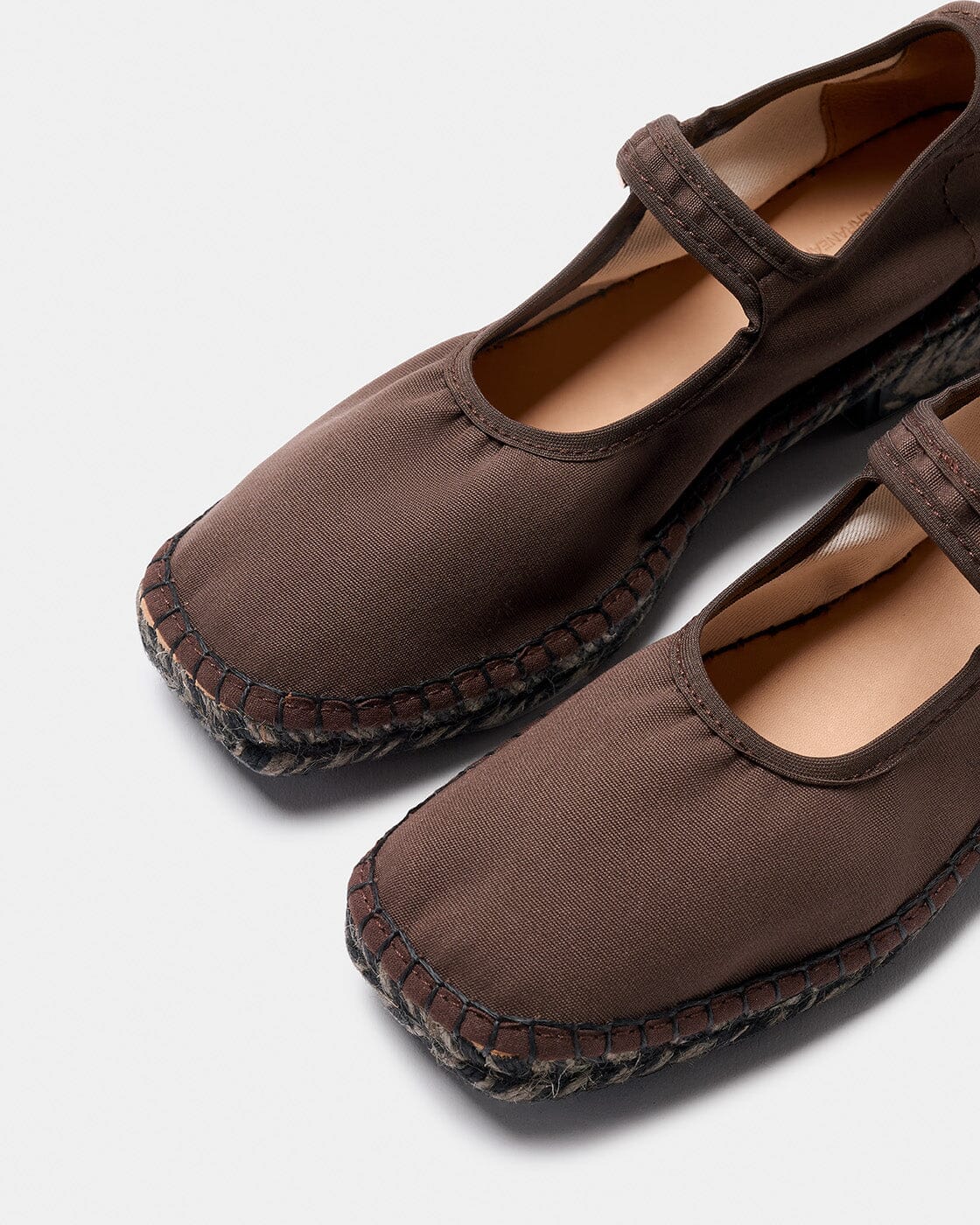 LAXE MARRON OSCURO BICOLOR Espadrilles Naguisa 
