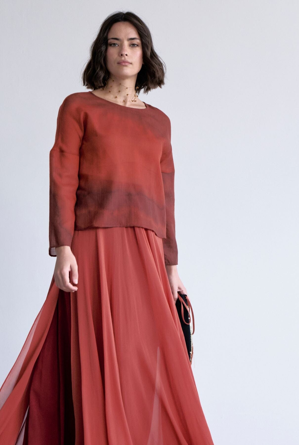 Leah Blouse Griboullis Shirts & blouses Atelier Aletheia 