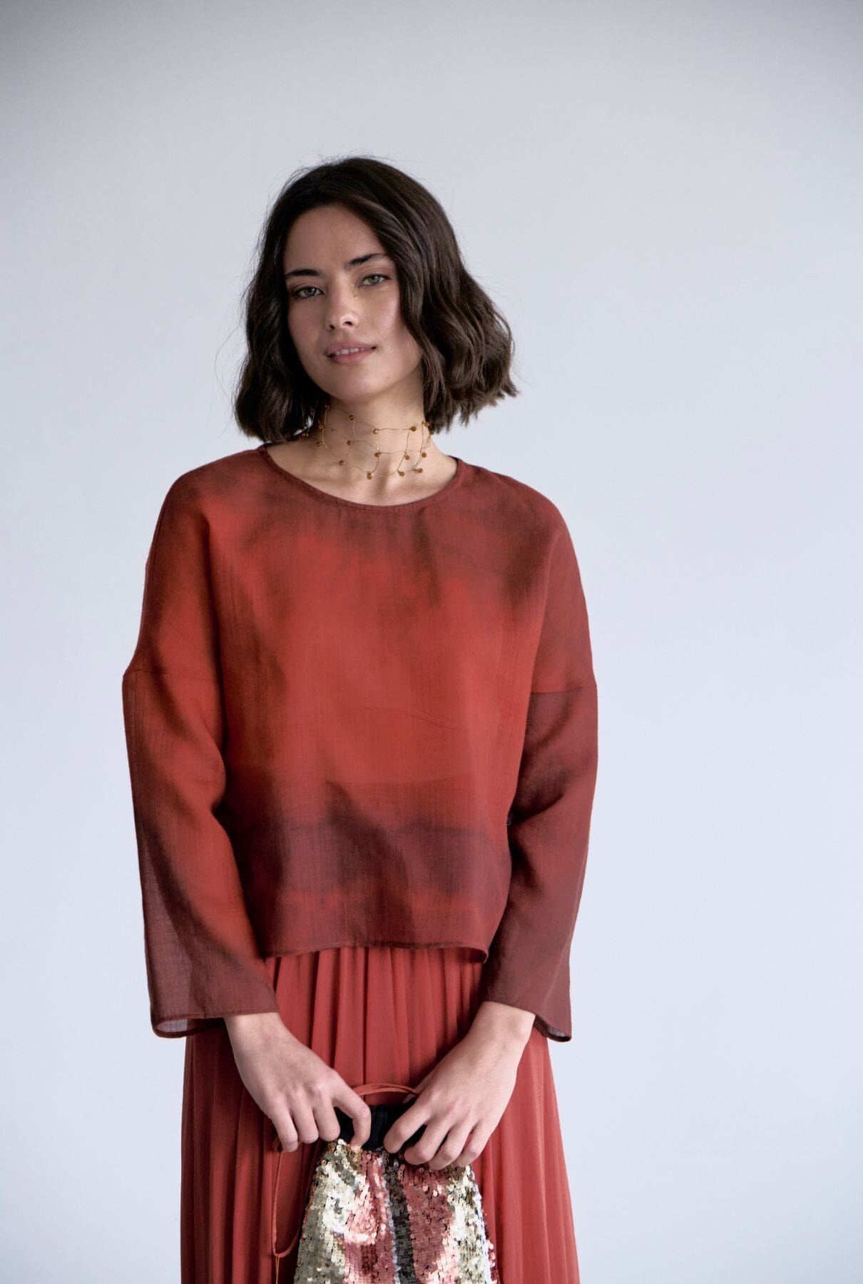 Leah Blouse Griboullis Shirts & blouses Atelier Aletheia 