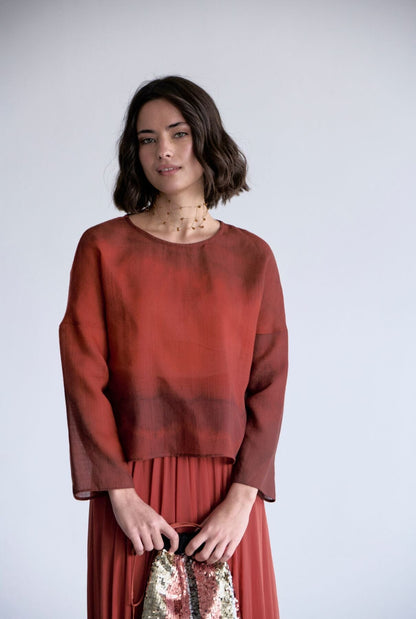 Leah Blouse Griboullis Shirts & blouses Atelier Aletheia 