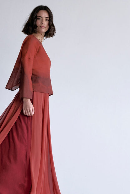 Leah Blouse Griboullis Shirts & blouses Atelier Aletheia 