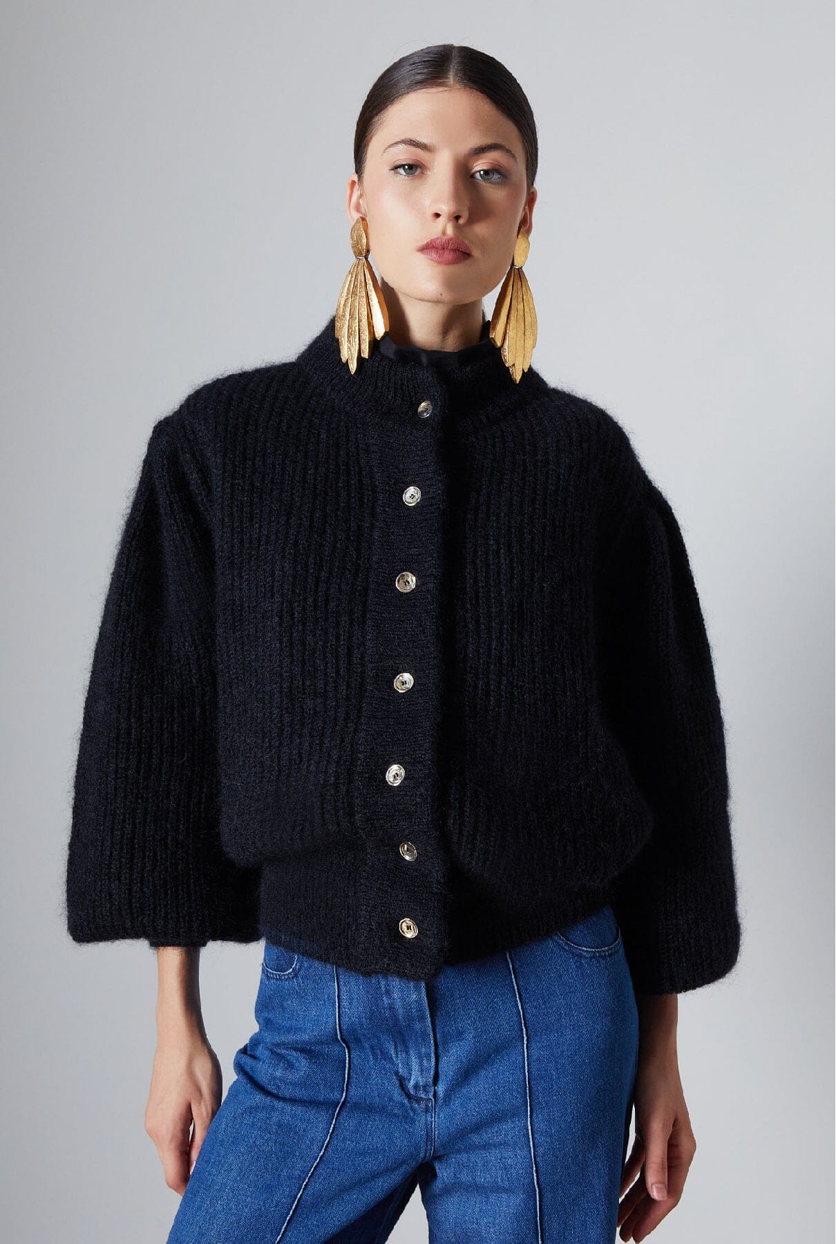 Leandra Cardigan Black Jackets The Label Edition 