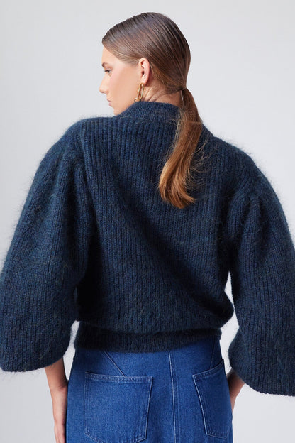 Leandra Cardigan Forest Sweaters The Label Edition 