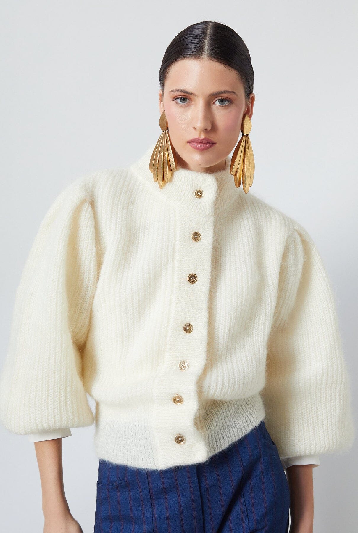 Leandra Cardigan Off-White Jackets The Label Edition 