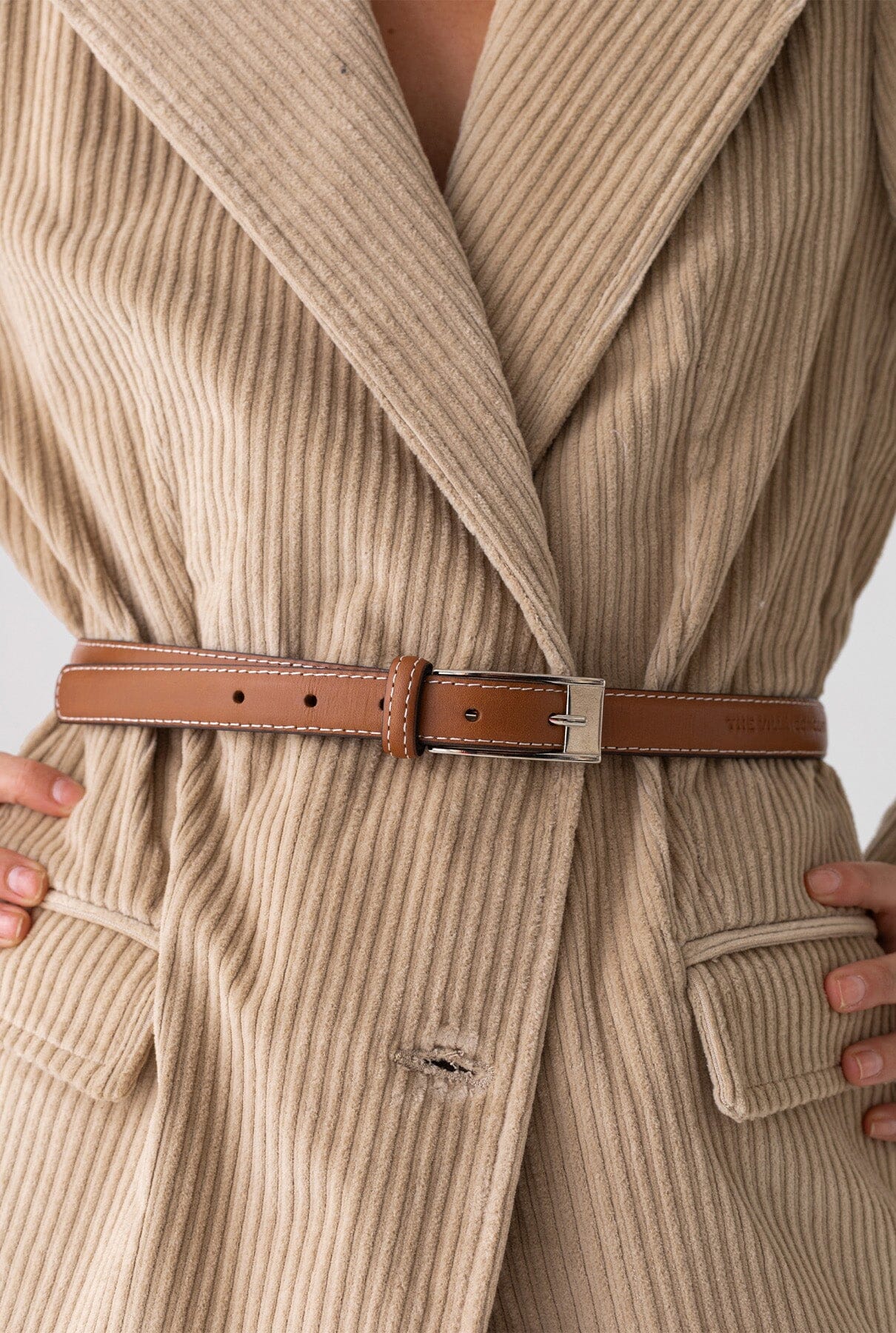 Leather Belt: Camel Belts The Villã Concept 