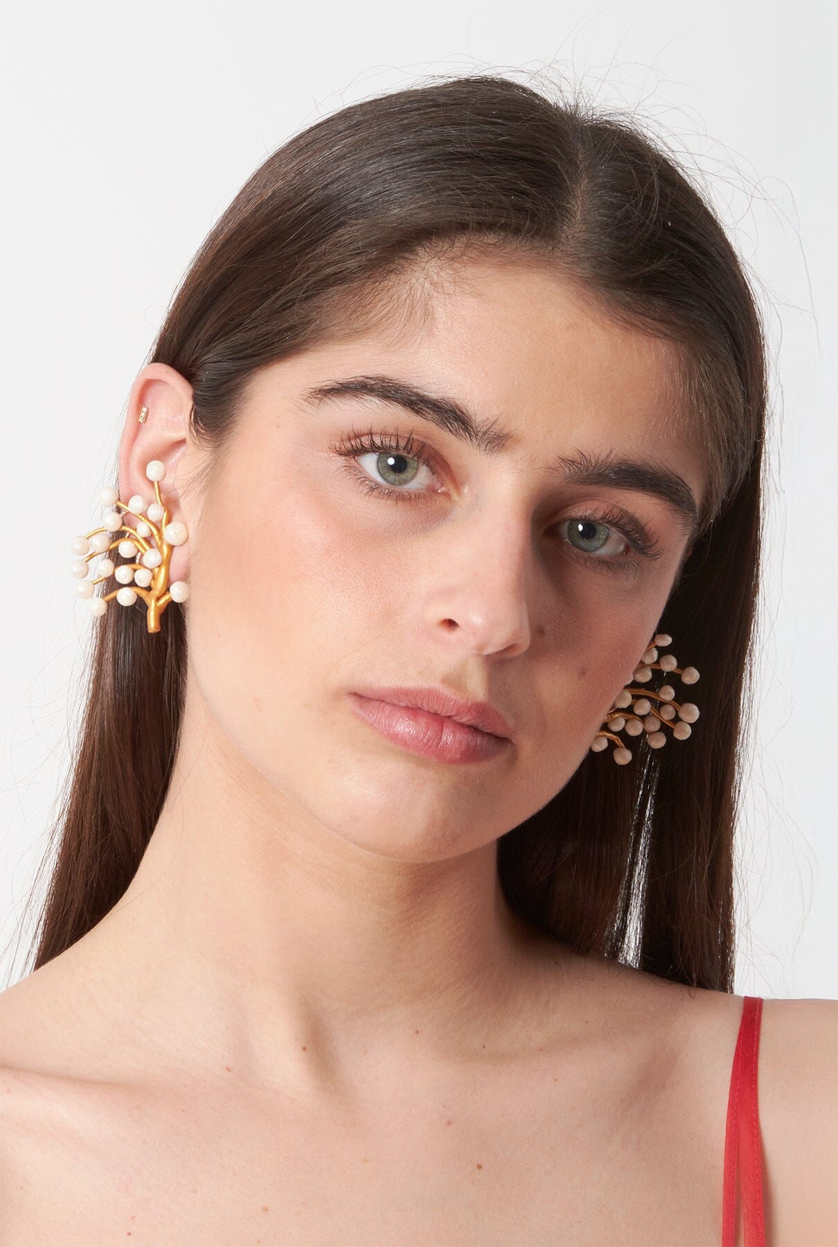 LENIKA ORO/NÁCAR - pendientes Earrings Joaquin Blanco 