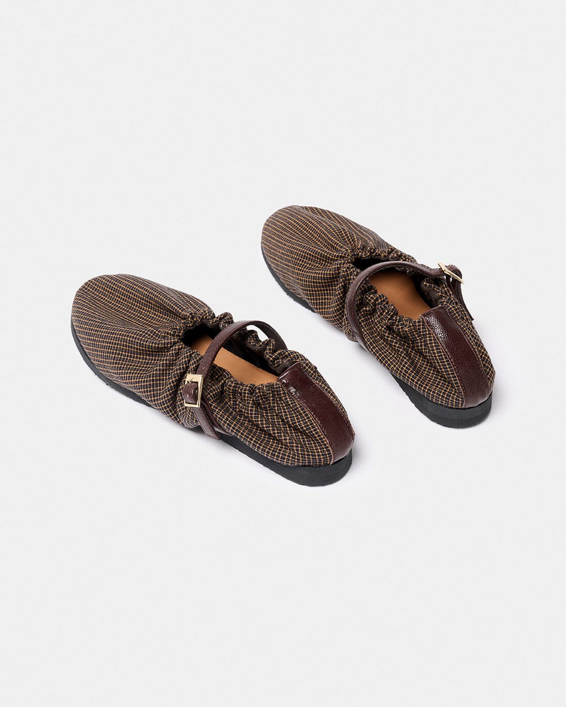 LEONORA MARRON TARTAN Mary Jane Naguisa 