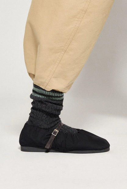 LEONORA MULTI NEGRO Flat Shoes Naguisa 