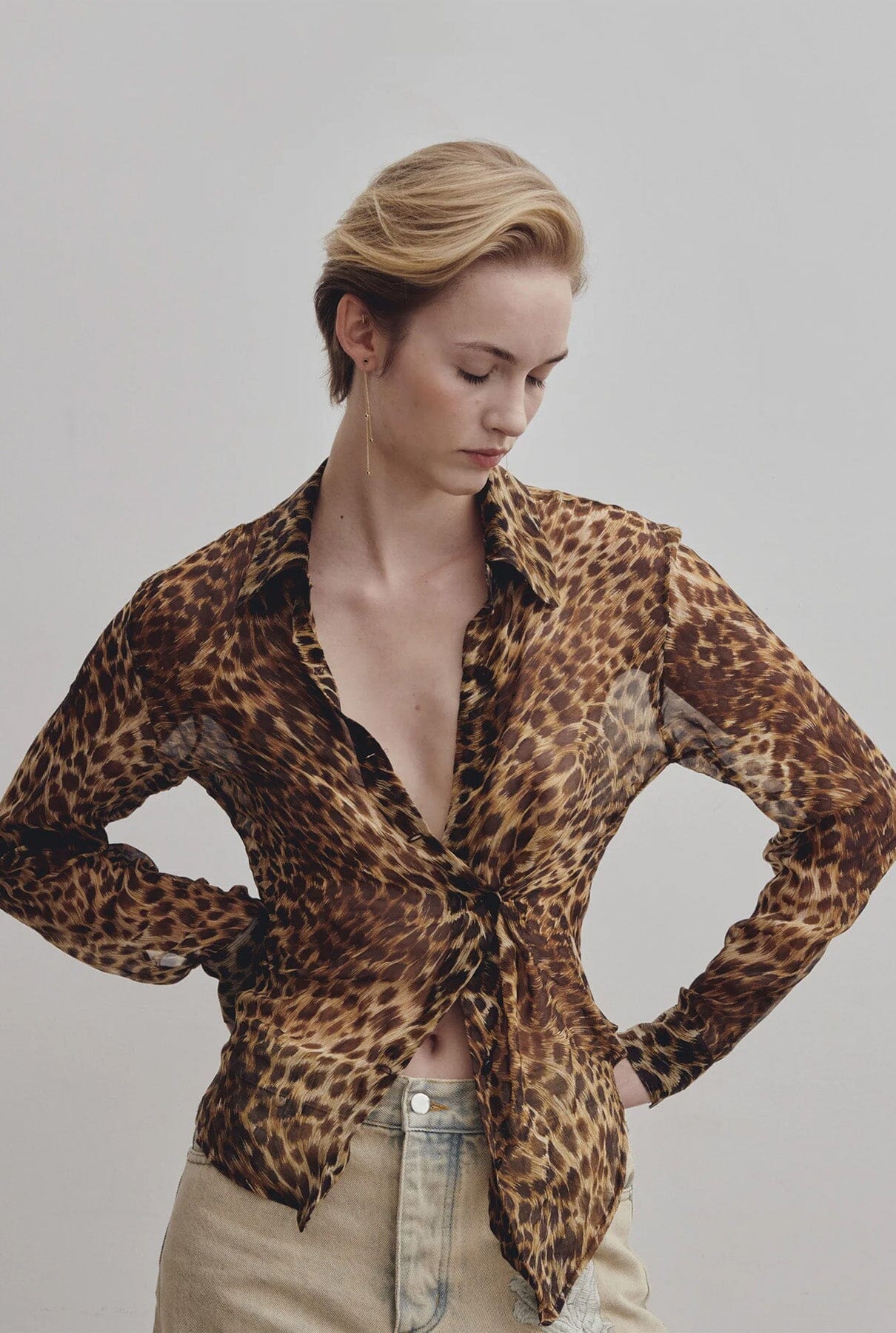 Leopard Shirt Shirts & blouses Ynes Suelves 