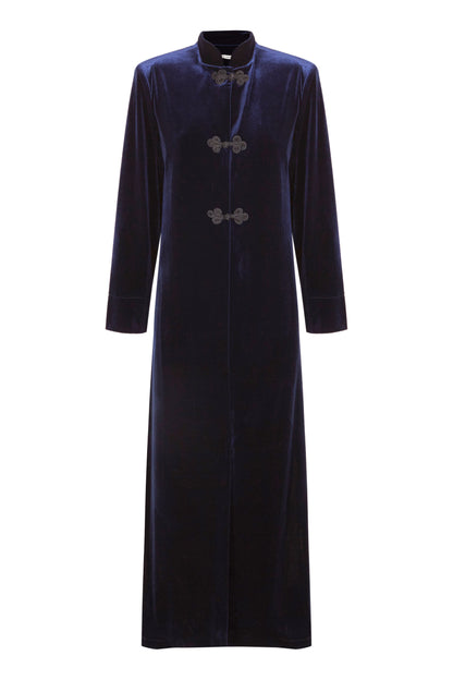 LEVITA TERCIOPELO AZUL Jackets Elisa Cortés 