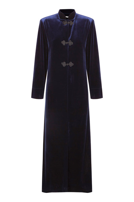 LEVITA TERCIOPELO AZUL Jackets Elisa Cortés 