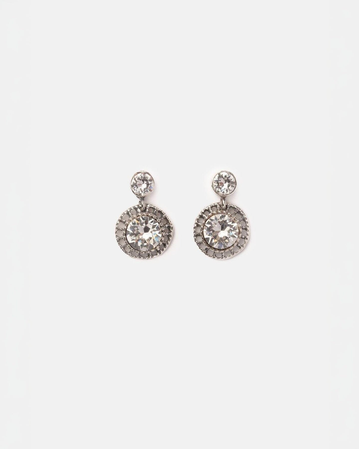 Lía Silver Earrings M de Paulet 
