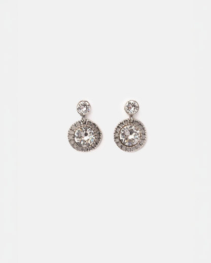 Lía Silver Earrings M de Paulet 