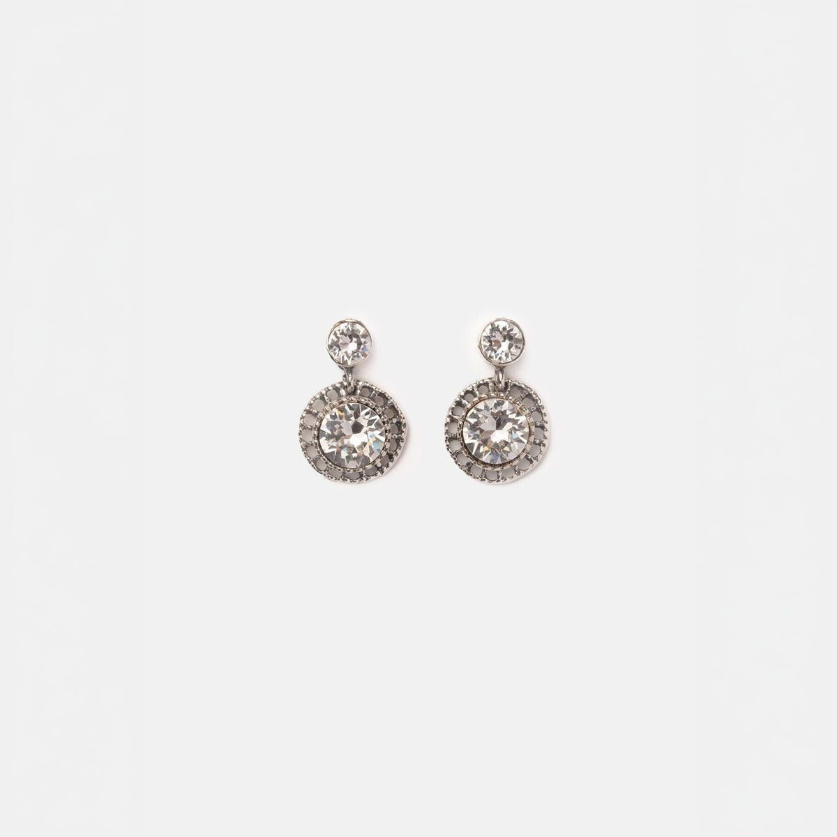 Lía Silver Earrings M de Paulet 