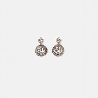 Lía Silver Earrings M de Paulet 