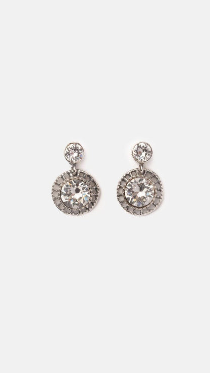 Lía Silver Earrings M de Paulet 