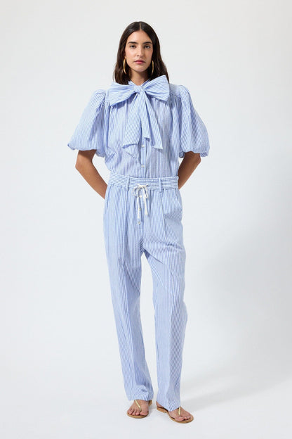 Liane Pants Ibiza Blue Trousers The Label Edition 