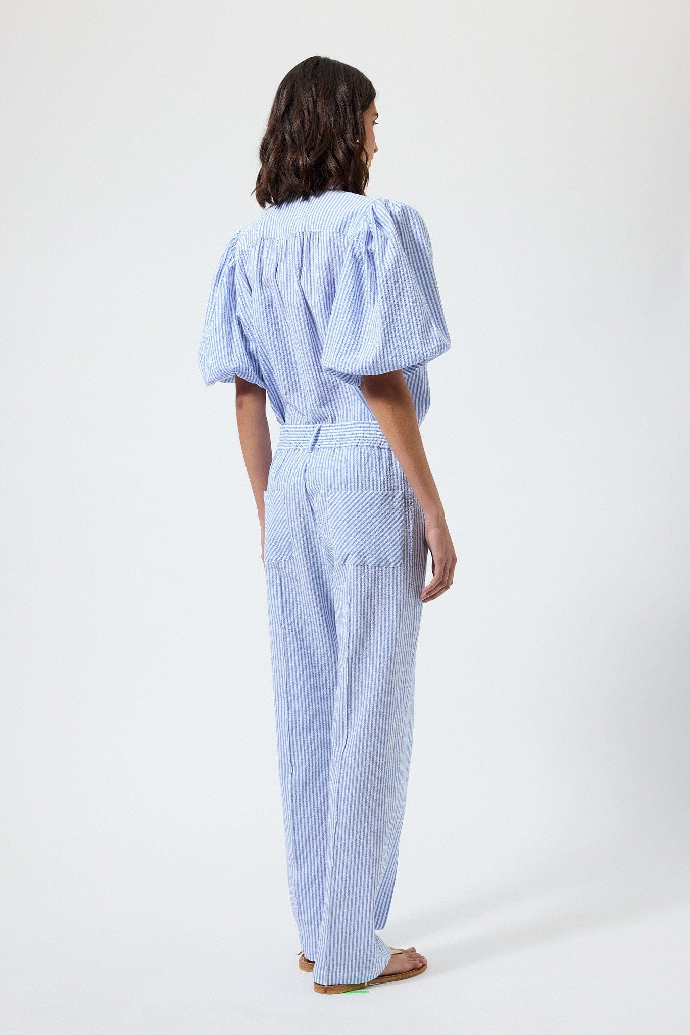 Liane Pants Ibiza Blue Trousers The Label Edition 