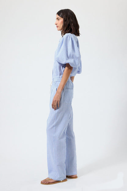 Liane Pants Ibiza Blue Trousers The Label Edition 