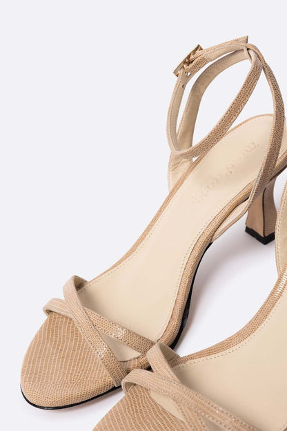 Lila electra beige Heels Mint and Rose 