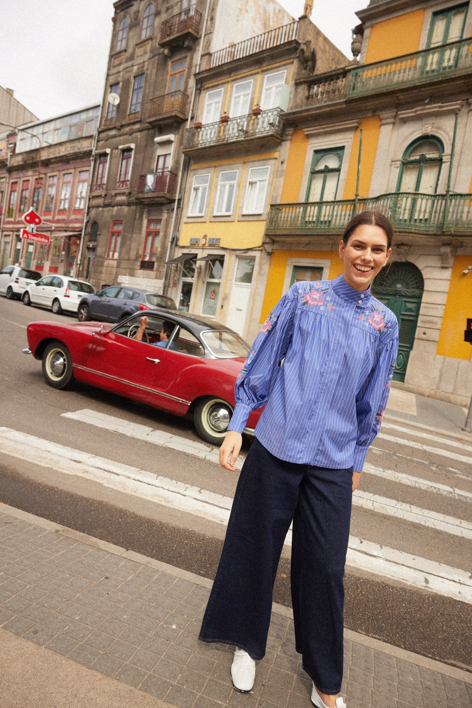 Lilla Blue Shirt CAMISA Maràvic 