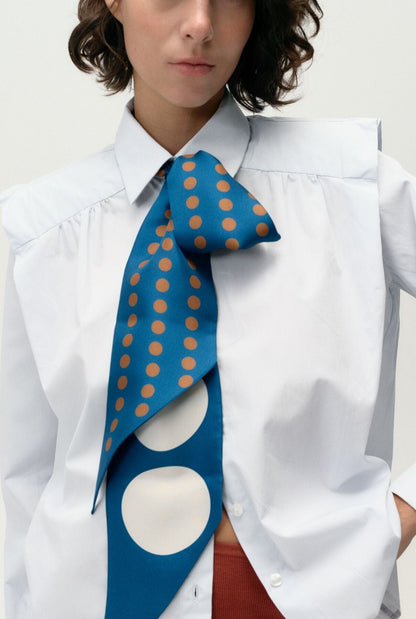 Lola Scarf Petroleum Foulards & Scarves Van Hise 