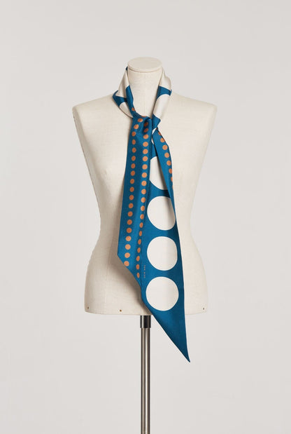 Lola Scarf Petroleum Foulards & Scarves Van Hise 