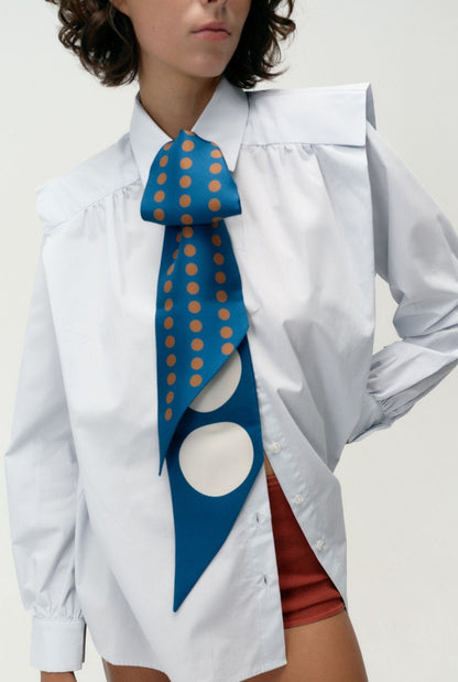 Lola Scarf Petroleum Foulards & Scarves Van Hise 