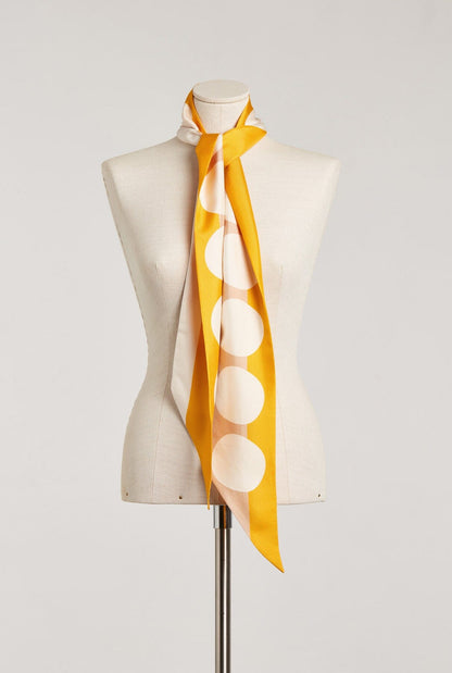 Lola Scarf yellow Foulards & Scarves Van Hise