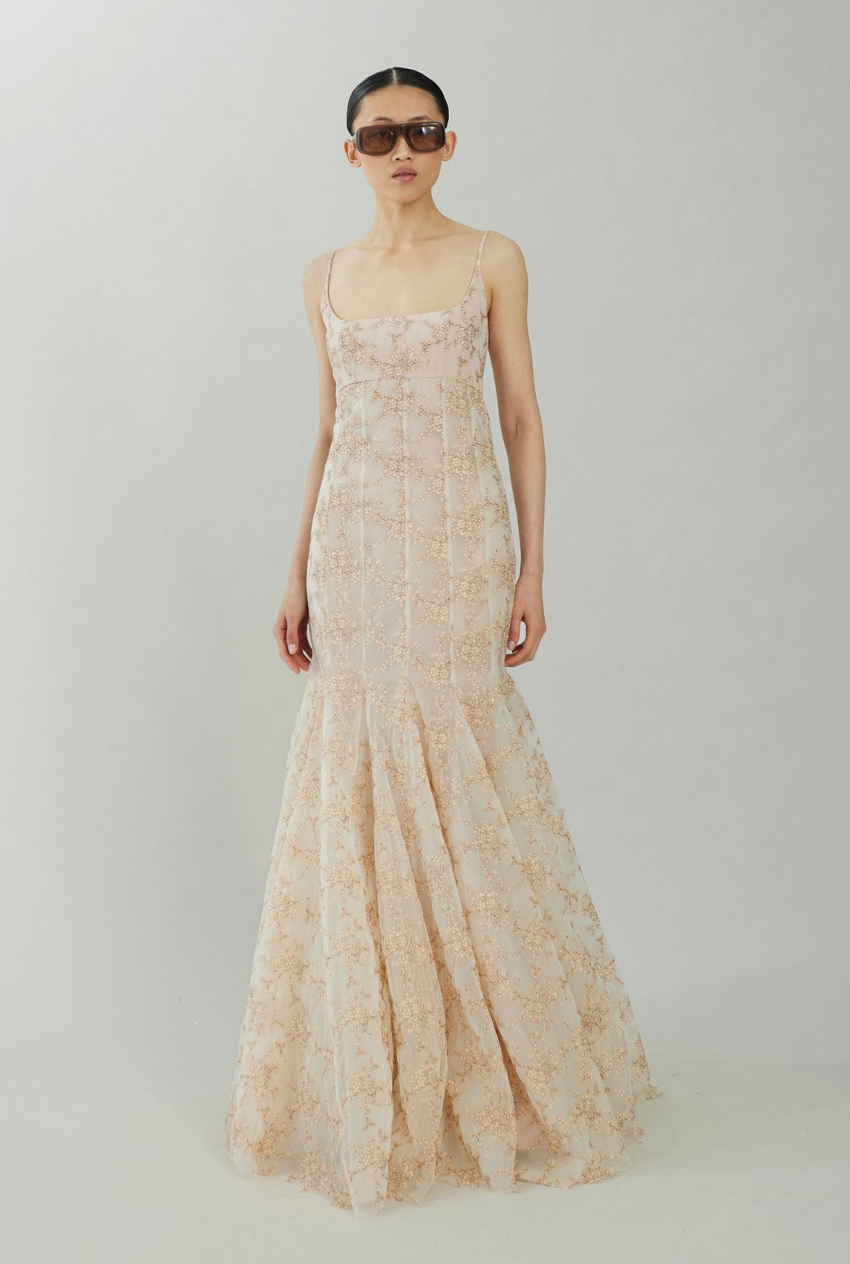 Long silk dress Dresses Tot-Hom 