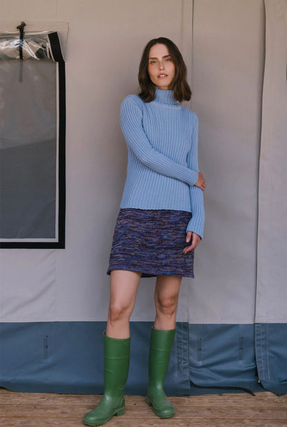 Lorito Jumper Blue Sweaters Carlota Cahis 