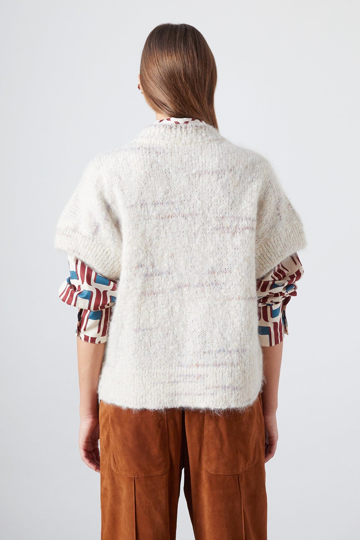 Luca Vest Oat Melange Vests The Label Edition 