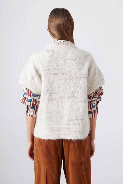 Luca Vest Oat Melange Vests The Label Edition 