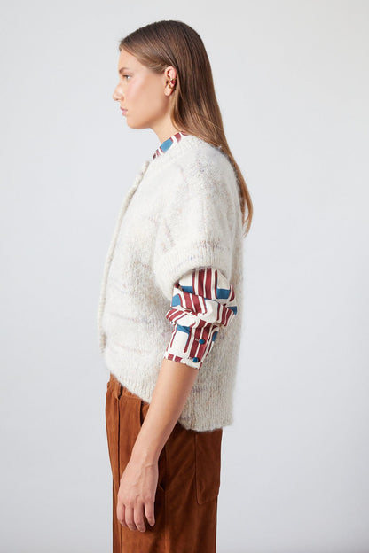 Luca Vest Oat Melange Vests The Label Edition 