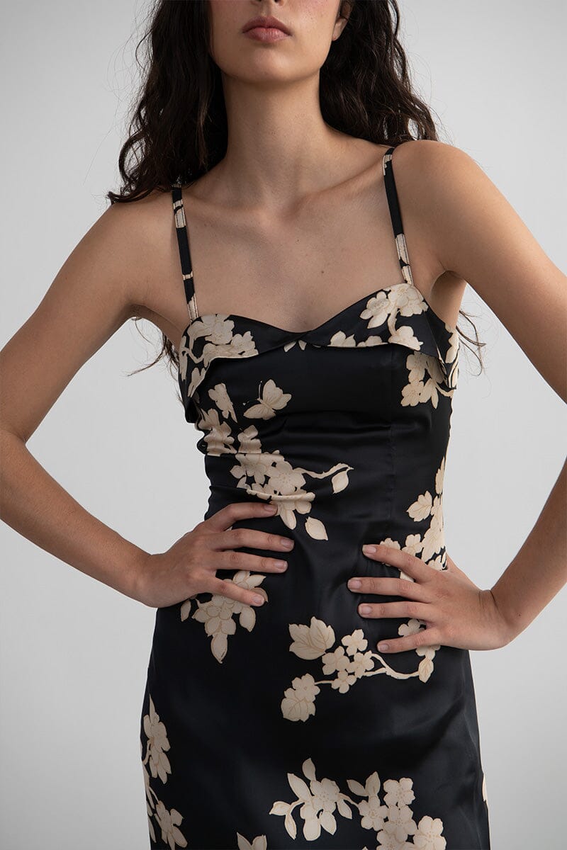 Luciana Black Dress Dresses Amlul 