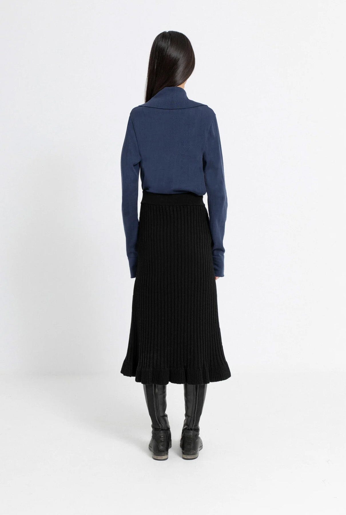 Lucky-Luck Polo Blue Sweaters Carlota Cahis 