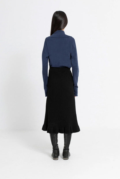 Lucky-Luck Polo Blue Sweaters Carlota Cahis 