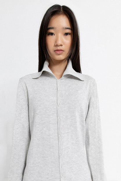 Lucky-Luck Polo Grey Sweaters Carlota Cahis 