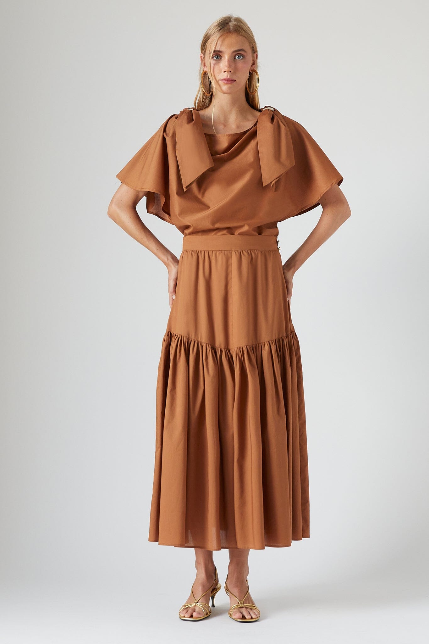 Luna Skirt Chocolate Skirts The Label Edition 