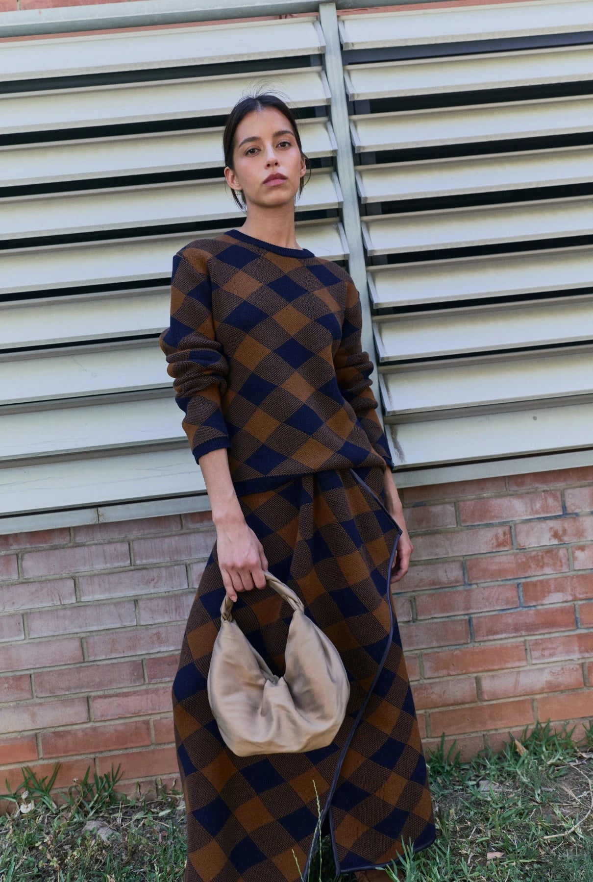 Lupe Skirt Argyle Skirts Laia Alen 