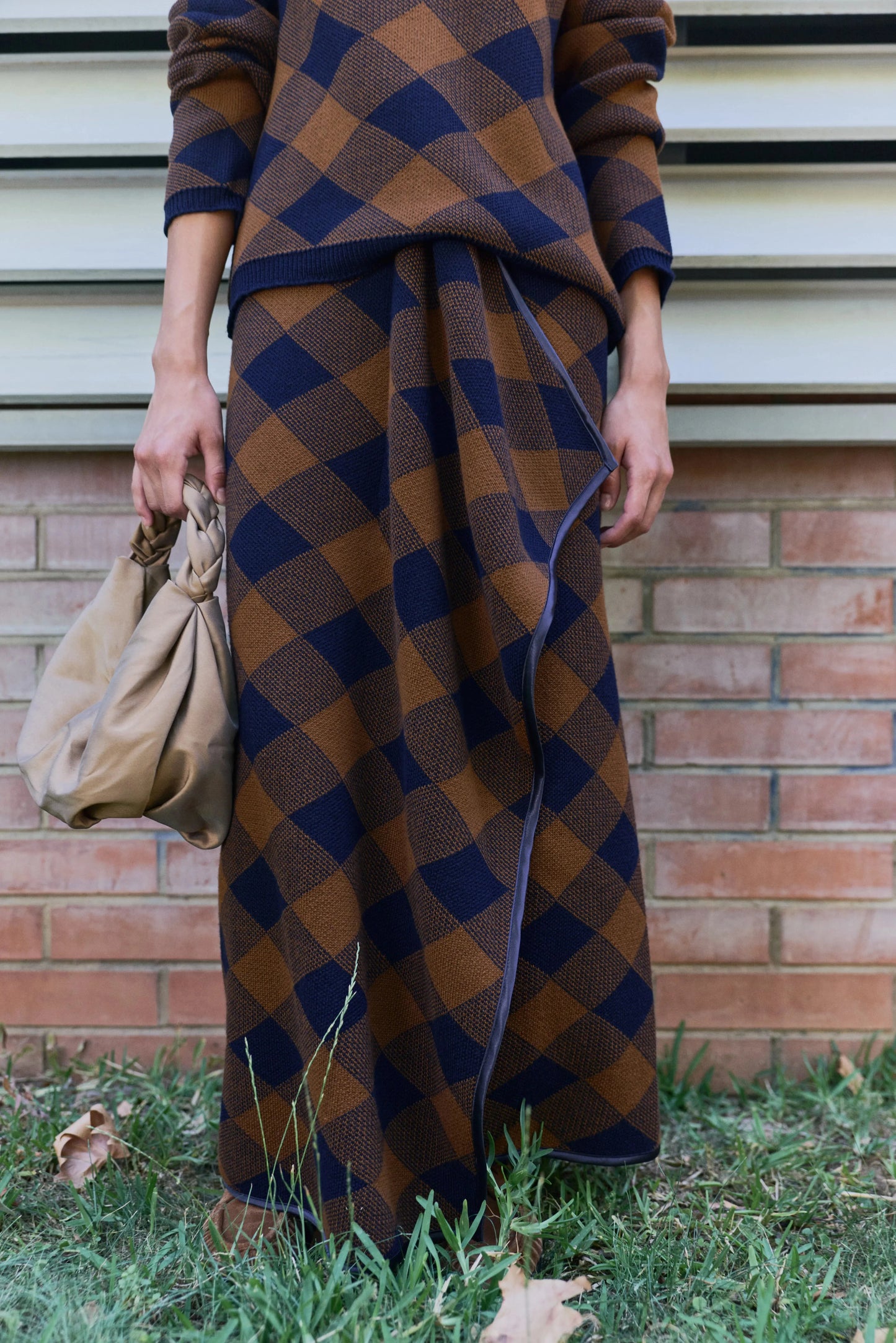 Lupe Skirt Argyle Skirts Laia Alen 