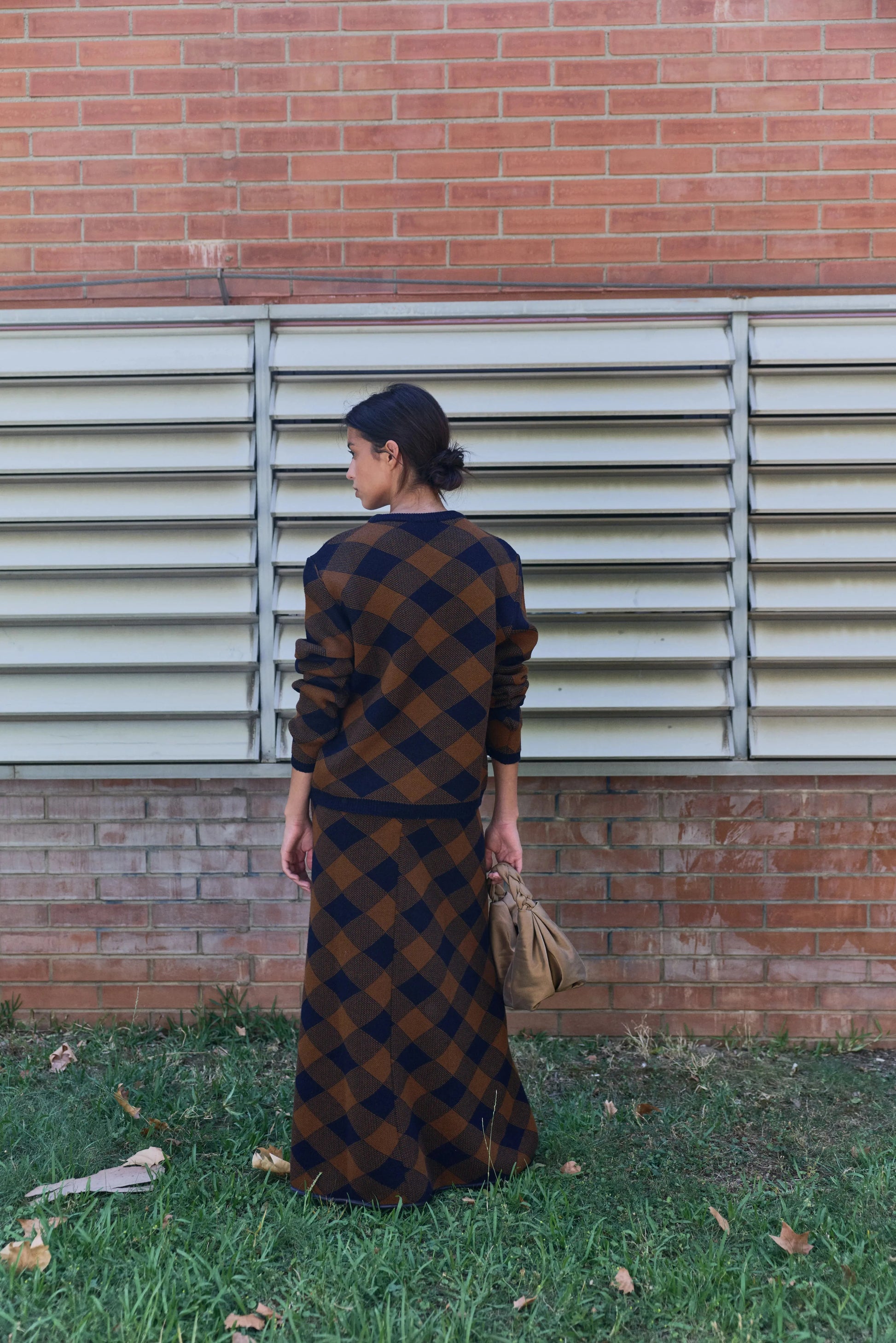 Lupe Skirt Argyle Skirts Laia Alen 