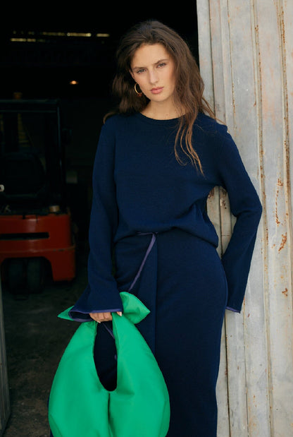 Lupe top - Navy Sweaters Laia Alen 