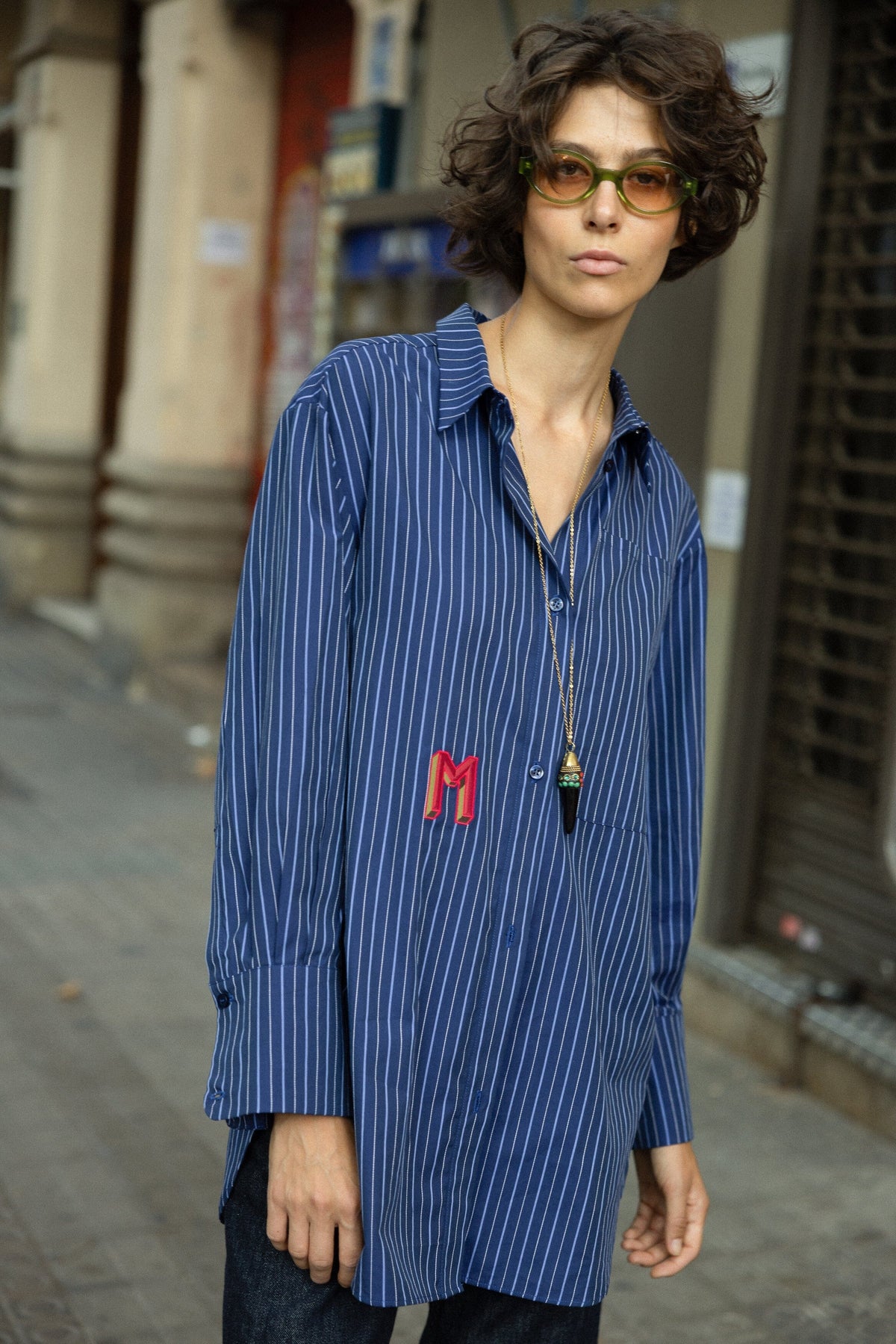M Blue Shirt Shirts & blouses Maràvic 